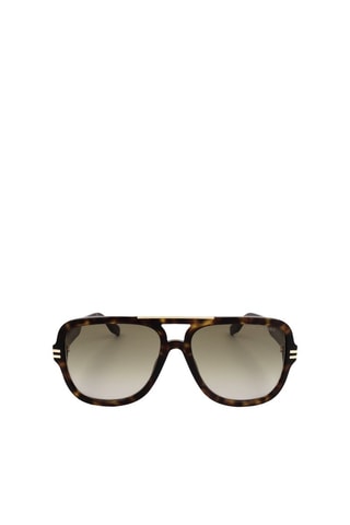 Lunettes de soleil homme - Catégorie 2 - Marc Jacobs - Noir et marron