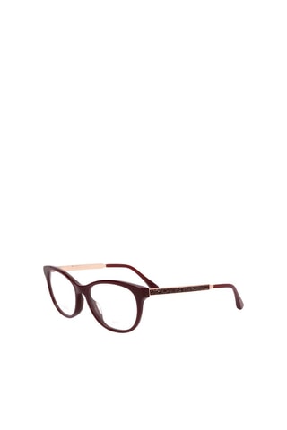 Lunettes de vue femme - Jimmy Choo - Rouge et doré