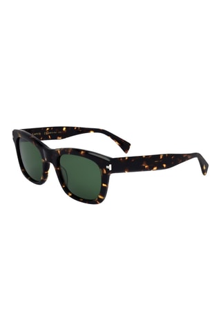 Óculos de sol homem - Categoria 3 - Lanvin - Preto, verde e castanho