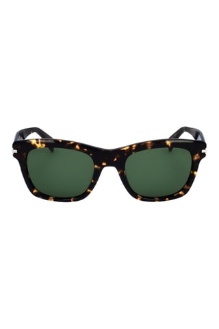 Óculos de sol homem - Categoria 3 - Lanvin - Preto, verde e castanho
