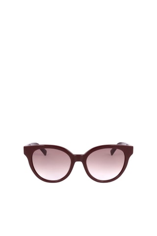 Lunettes de soleil femme - Catégorie 2 - Longchamp - Noir, rouge et rose