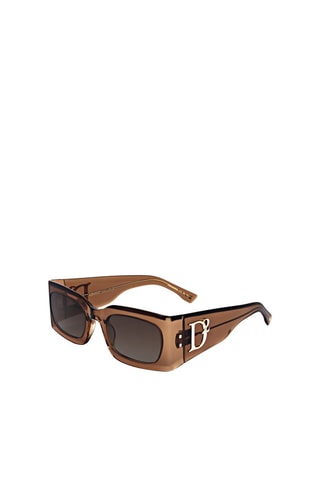 Lunettes de soleil femme - Catégorie 3 - Dsquared2 - Beige et marron