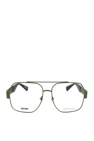 Lunettes de vue femme - Moschino - Noir et vert