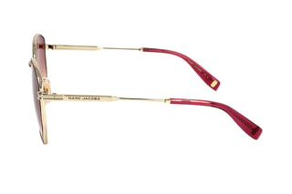 Lunettes de soleil femme  Catégorie 2 - Marc Jacobs Runway - Doré, marron et rouge