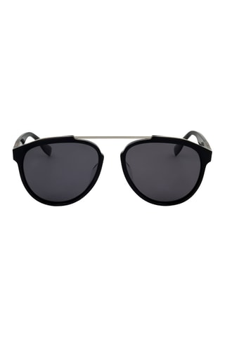Lunettes de soleil polarisées homme - Catégorie 3 - Trussardi - Argenté et noir