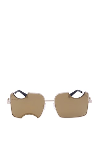 Lunettes de soleil homme - Catégorie 2 - Off-White - Doré