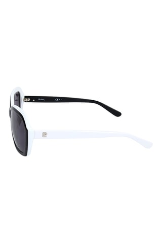 Óculos de sol mulher Categoria 3 - Pierre Cardin - Branco e preto