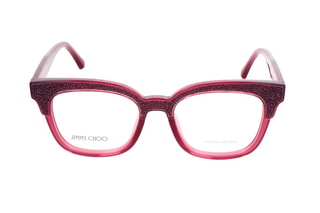 Lunettes de vue femme - Jimmy Choo - Rouge