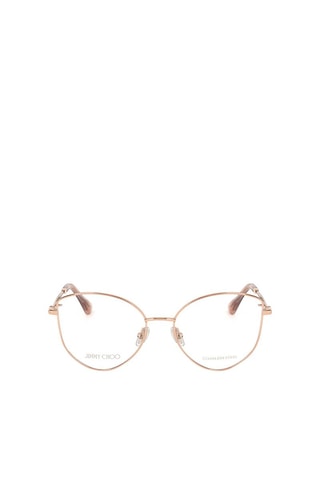 Lunettes de vue femme - Jimmy Choo - Doré