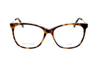 Lunettes de vue femme - Jimmy Choo  - Doré, marron, noir et rose