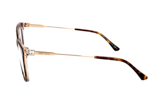 Lunettes de vue femme - Jimmy Choo  - Doré, marron, noir et rose