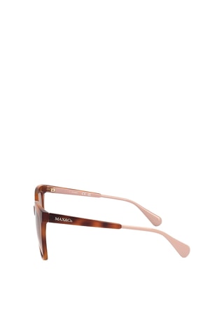 Lunettes de soleil femme - Catégorie 2 - Max&Co - Noir, jaune, marron et rose