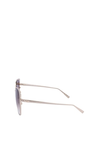 Lunettes de soleil femme - Catégorie 2 - Longchamp - Beige, marron et doré