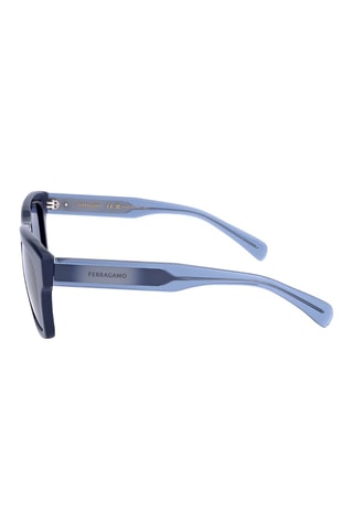 Lunettes de soleil homme - Catégorie 3 - Ferragamo - Bleu