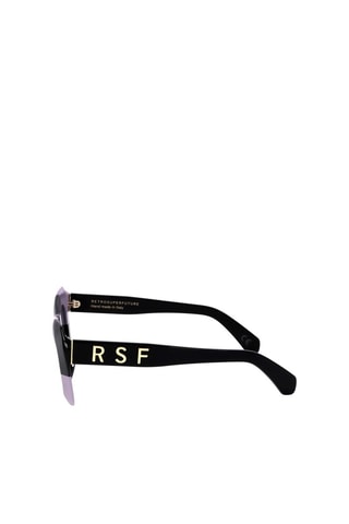 Óculos de sol unissexo - Categoria 3 - Retrosuperfuture - Preto e violeta
