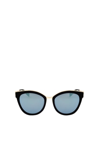Óculos de sol mulher - Categoria 3 - Trussardi - Azul e preto