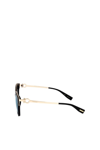 Óculos de sol mulher - Categoria 3 - Trussardi - Azul e preto