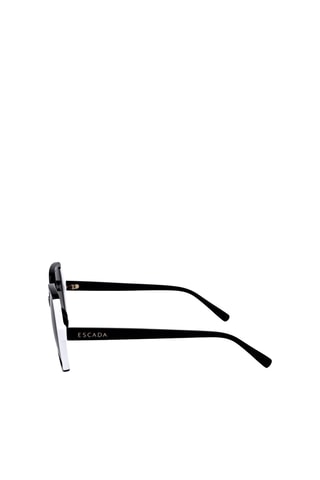 Lunettes de soleil femme - Catégorie 2 - Escada - Blanc et noir