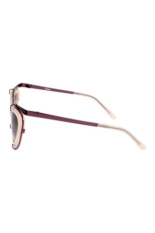 Lunettes de soleil femme - Catégorie 3 - Erdem by Linda Farrow - Rouge