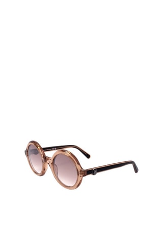 Óculos de sol mulher - Categoria 1 - Moncler - Bege e castanho