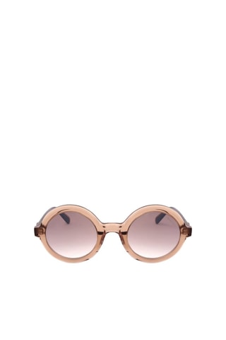 Óculos de sol mulher - Categoria 1 - Moncler - Bege e castanho
