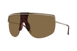 Lunettes de soleil femme - Catégorie 3 - Max Mara - Beige, marron et doré