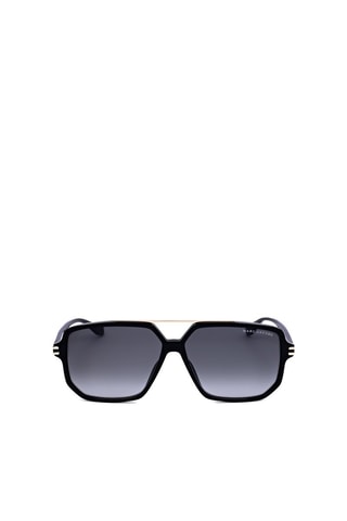 Lunettes de soleil homme - Catégorie 3 - Marc Jacobs - Gris foncé et noir