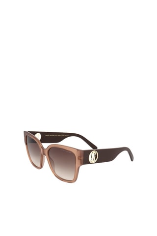 Lunettes de soleil femme - Catégorie 2 - Marc Jacobs - Marron et rouge
