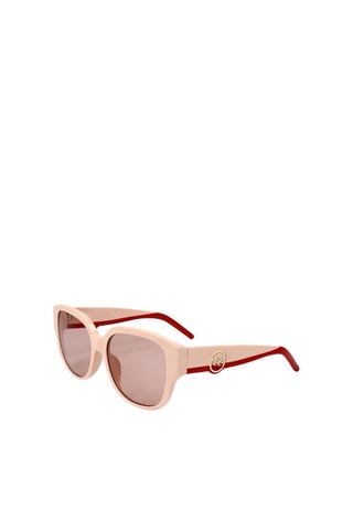Lunettes de soleil femme - Catégorie 2 - No 21 by Linda Farrow - Rose et rouge