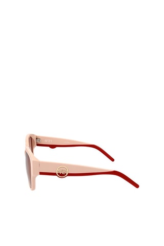Lunettes de soleil femme - Catégorie 2 - No 21 by Linda Farrow - Rose et rouge