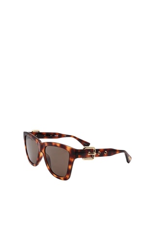 Lunettes de soleil femme - Catégorie 3 - Moschino - Doré et marron