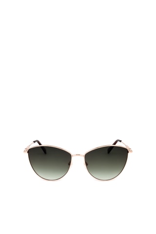 Longchamp - Lunettes de soleil - Catégorie 2 - Doré rose
