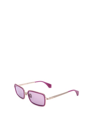 Óculos de sol unissexo - Categoria 3 - Vivienne Westwood - Violeta e dourado