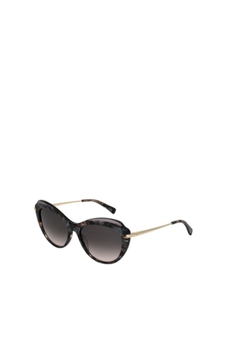 Lunettes de soleil femme - Catégorie 2 - Longchamp - Doré, gris, marron et noir