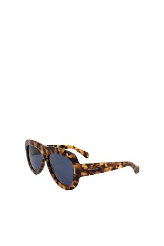 Óculos de sol mulher - Categoria 3 - Ferragamo - Azul e castanho