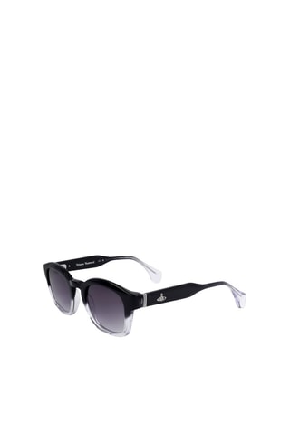 Óculos de sol mulher - Categoria 3 - Vivienne Westwood - Branco, preto e cinzento