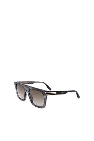 Lunettes de soleil homme - Catégorie 2 - Marc Jacobs - Marron et gris