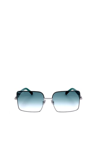 Óculos de sol mulher - Categoria 2 - Ferragamo - Azul e prateado