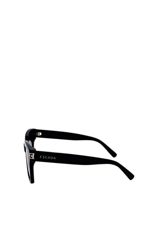 Lunettes de soleil femme - Catégorie 2 - Escada - Noir et doré