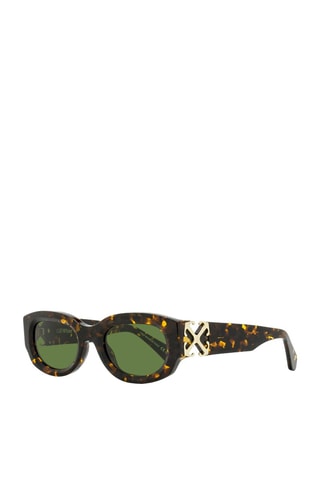 Óculos de sol unissexo - Categoria 3 - Off White - Castanho