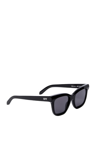 Óculos de sol unissexo - Categoria 3 - Off White - Preto