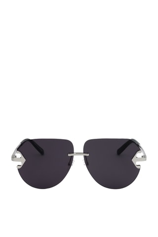 Lunettes de soleil homme - Catégorie 2 - Off White - Argenté