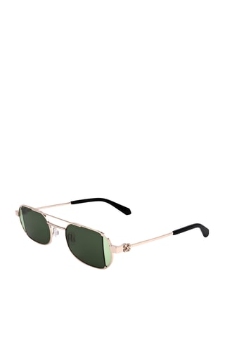 Lunettes de soleil homme - Catégorie 2 - Off White - Doré