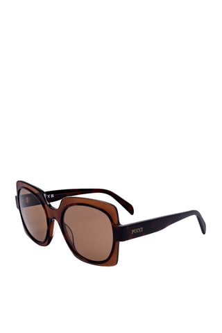 Lunettes de soleil femme - Catégorie 2 - Pucci - Marron