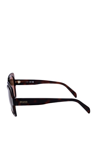 Lunettes de soleil femme - Catégorie 2 - Pucci - Marron