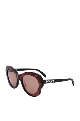 Lunettes de soleil femme - Catégorie 2 - Pucci - Marron