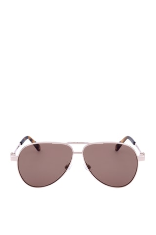 Lunettes de soleil homme - Catégorie 2 - Off White - Doré