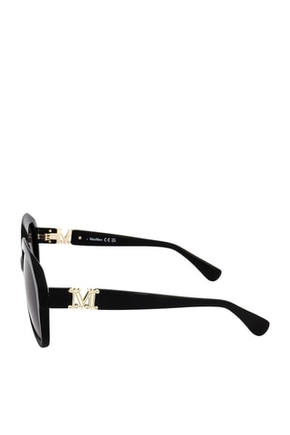 Lunettes de soleil femme - Catégorie 2 - Max Mara - Noir