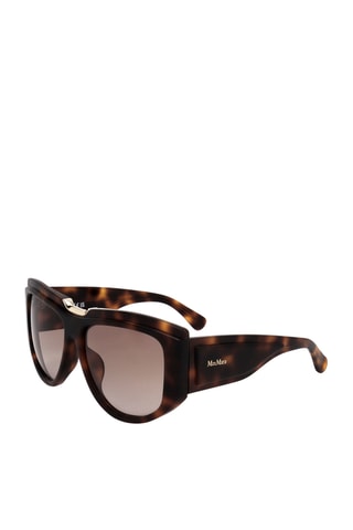 Lunettes de soleil femme - Catégorie 2 - Max Mara - Marron