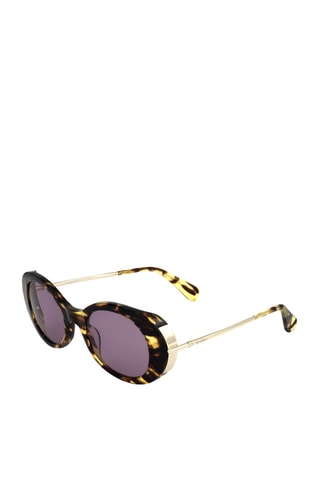 Lunettes de soleil femme - Catégorie 2 - Max Mara - Doré
